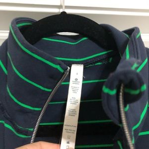 lululemon athletica Tops - Lululemon size 4 nice asana jacket zip up stripe lululemon athletica Tops - Lululemon size 4 nice asana jacket zip up stripe